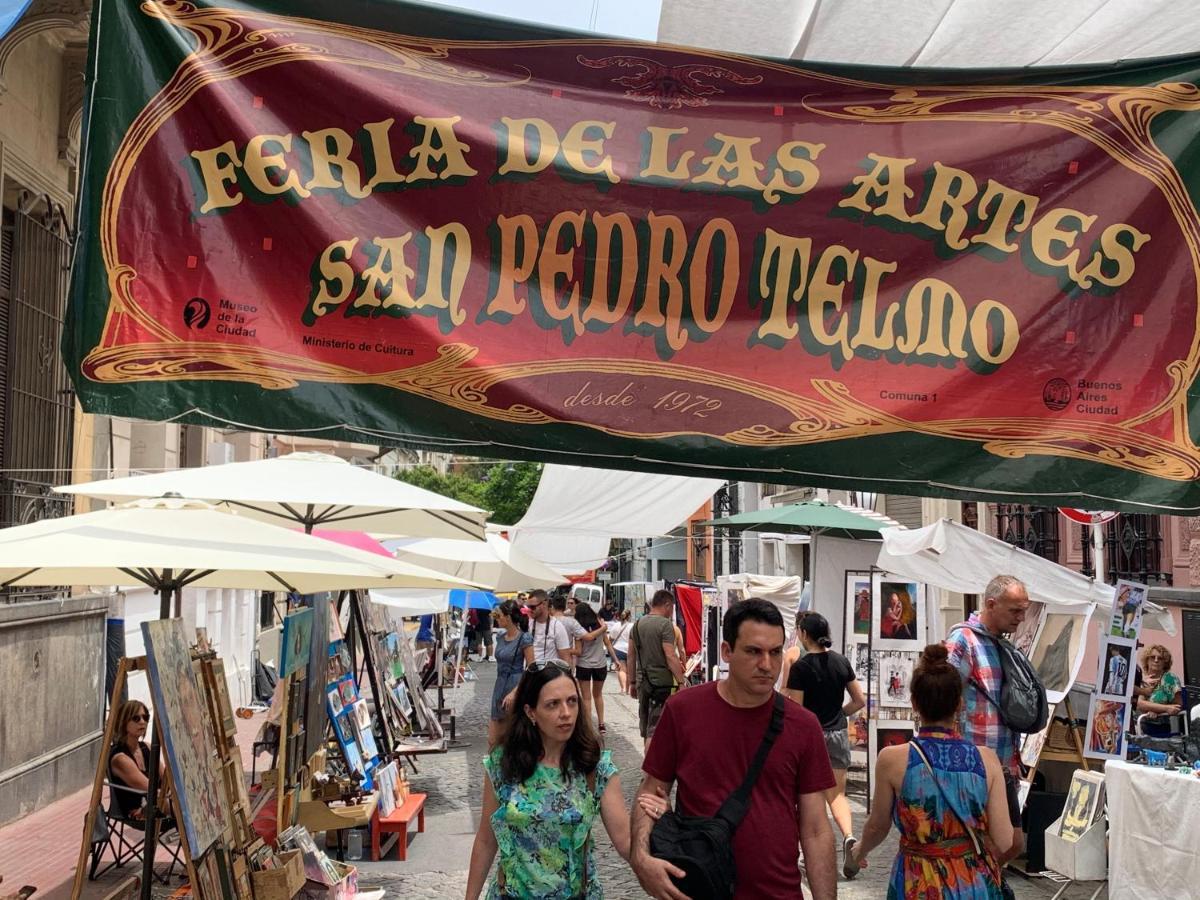 Apartamento En San Telmo 布宜诺斯艾利斯 外观 照片